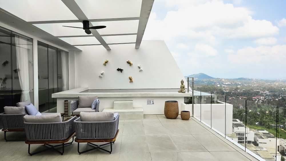 Golden Lotus - The Purity Villa - Private terrace and pool